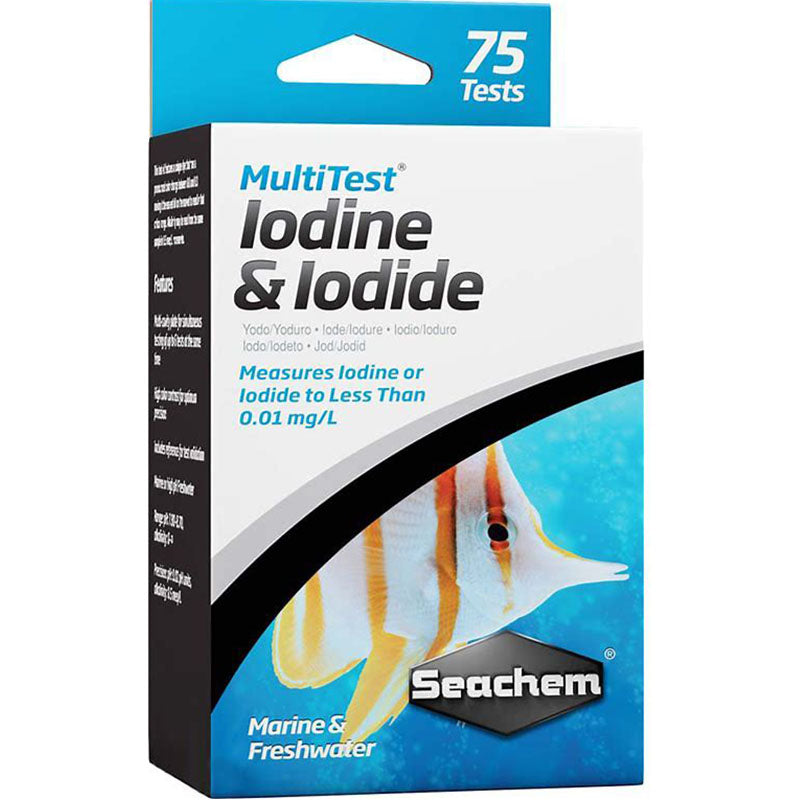 Seachem MultiTest - Iodine & Iodide