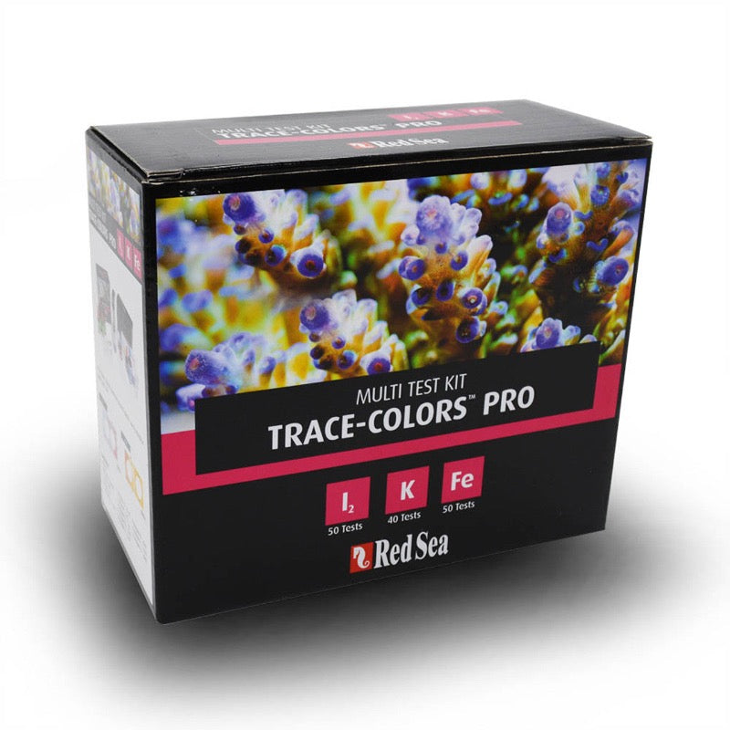 Red Sea Reef Trace Colors Multi Test Kit Iodine/Potassium/Iron