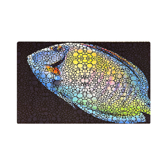 Flipper Aquarium Mat with Tang Artwork