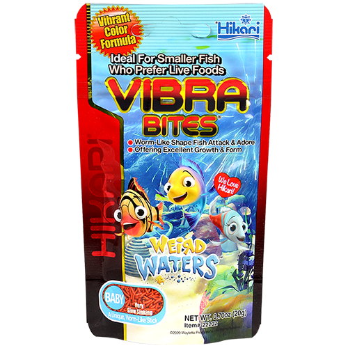 Hikari Weird Waters Vibra Bites Baby Fish Food