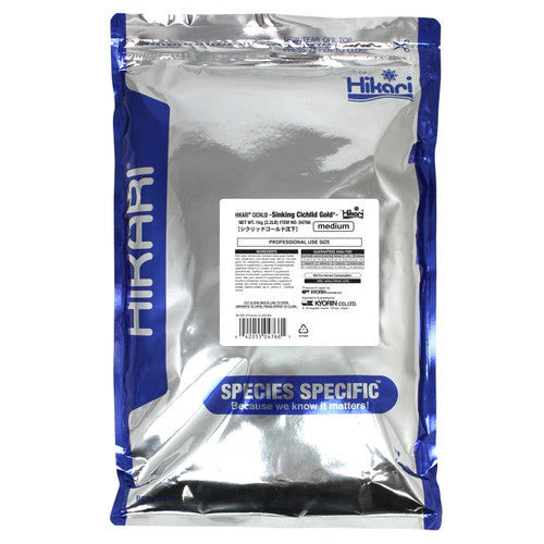 Hikari Sinking Cichlid Gold Medium Pellet Fish Food
