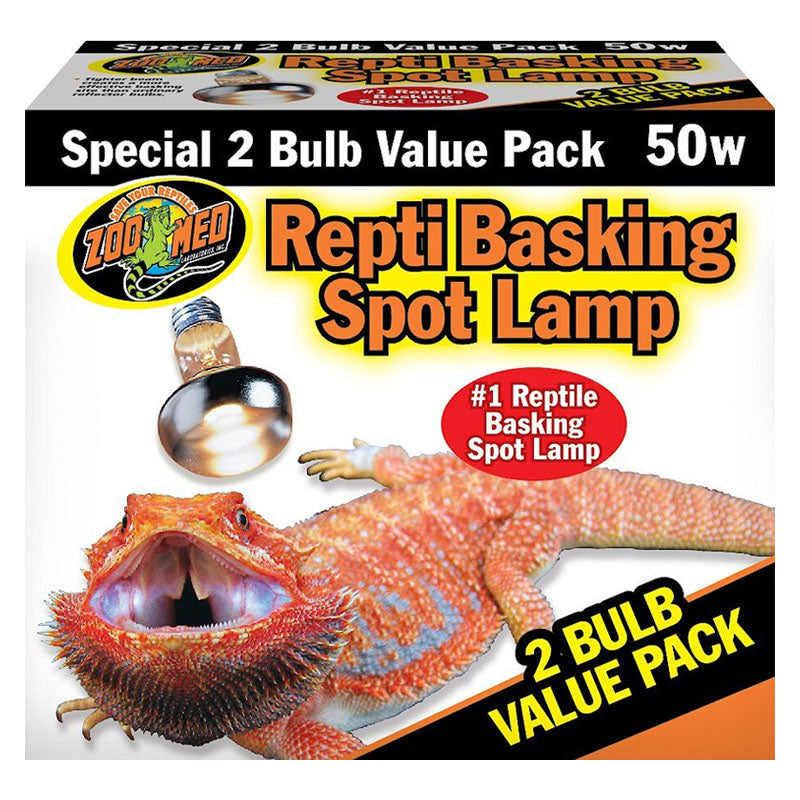 ZooMed Repti Basking Spot Lamp Value Pack (2 pack) 50 Watt