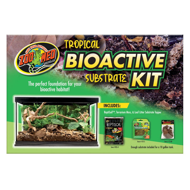 ZooMed Tropical Bioactive Substrate Kit – Aquarium & Reptile Depot