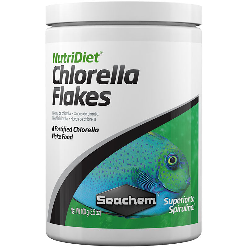 Seachem NutriDiet Chlorella Flakes w/ Probiotics