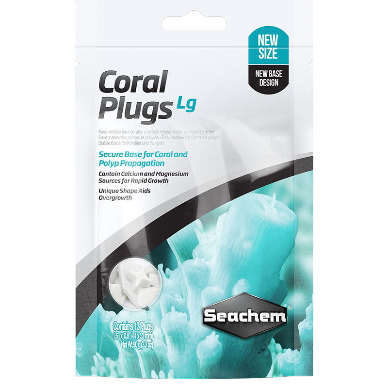 Seachem Coral Plugs Lg