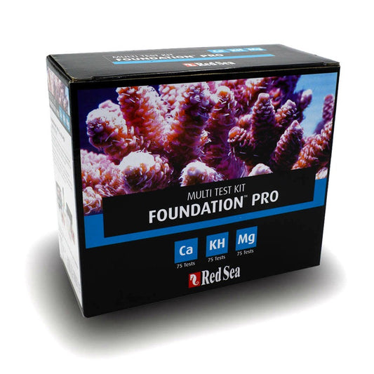 Red Sea Reef Foundation Pro Multi Test kit (Ca,Alk,Mg) Calcium, Magnesium & Alkalinity
