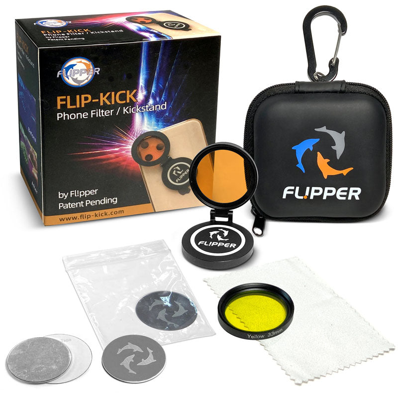 Flipper Flip-Kick Phone Filter / Kickstand