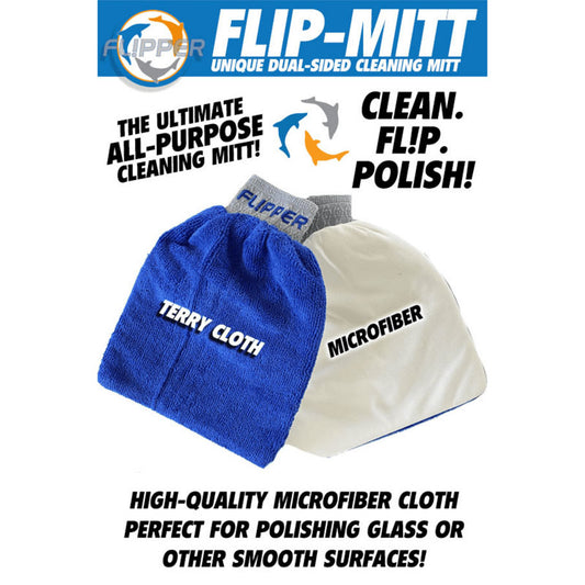 Flipper Glass Cleaning Mitt - 2pk
