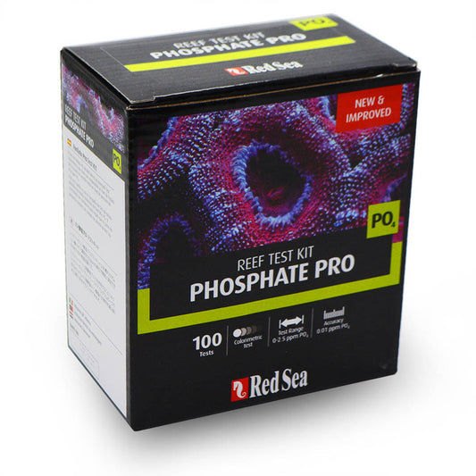 Red Sea Phosphate Pro (PO4) High Definition Comparator Test Kit (100 tests)