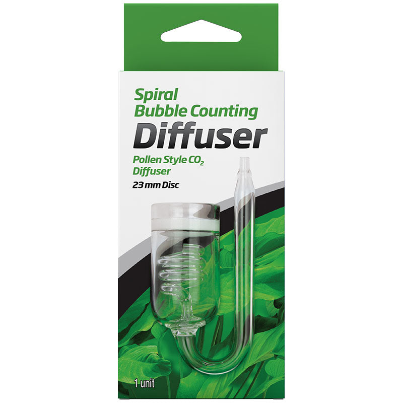 Seachem Glass Bubble Counting Spiral Diffuser