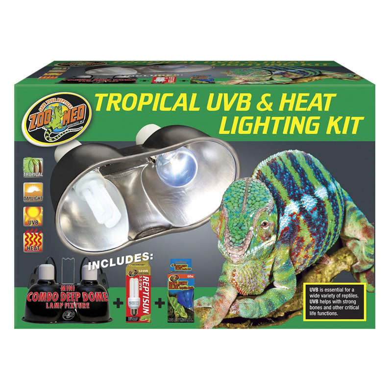 ZooMed Tropical UVB & Heat Lighting Kit