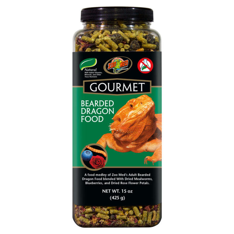 ZooMed Gourmet Bearded Dragon Food