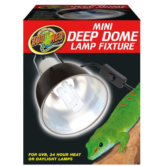 ZooMed Mini Deep Dome Lamp Fixture