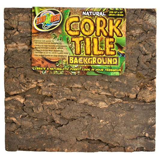 ZooMed Natural Cork Tile Background