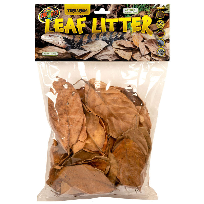 ZooMed Natural Jackfruit Leaf Litter for Terrariums