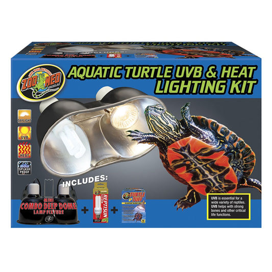 ZooMed Aquatic Turtle UVB & Heat Lighting Kit