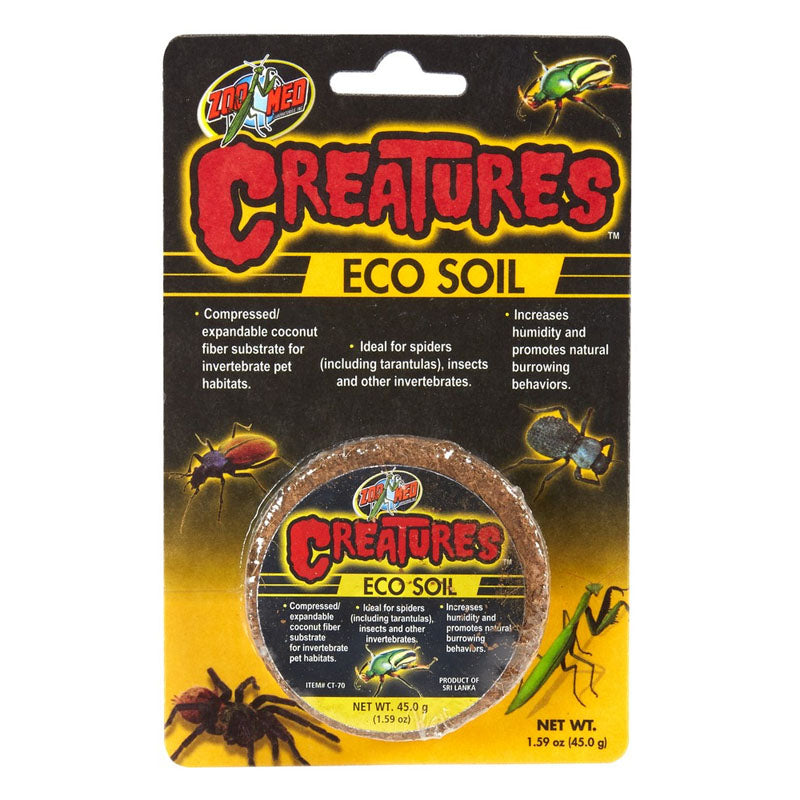 ZooMed Creatures Eco Soil (Coconut Fiber Puck)