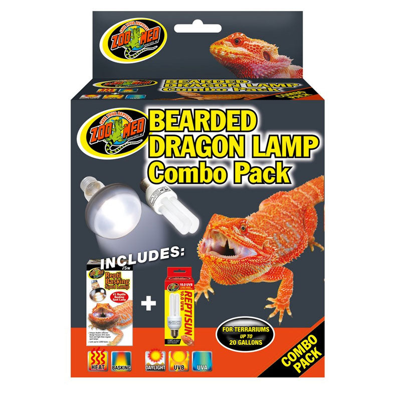 ZooMed Bearded Dragon Lamp Combo Pack