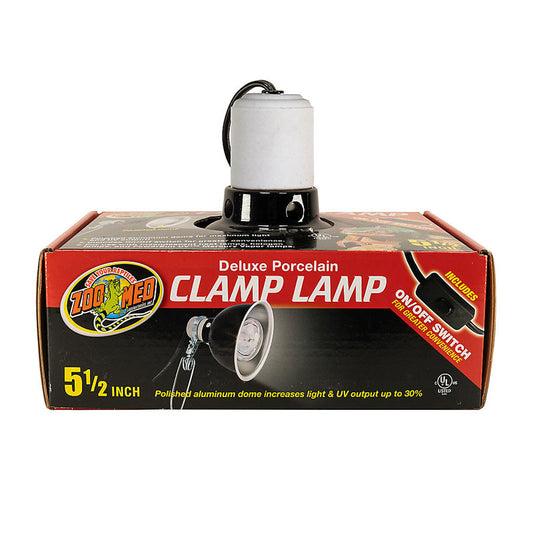 ZooMed Deluxe Porcelain Clamp Lamp 5.5"