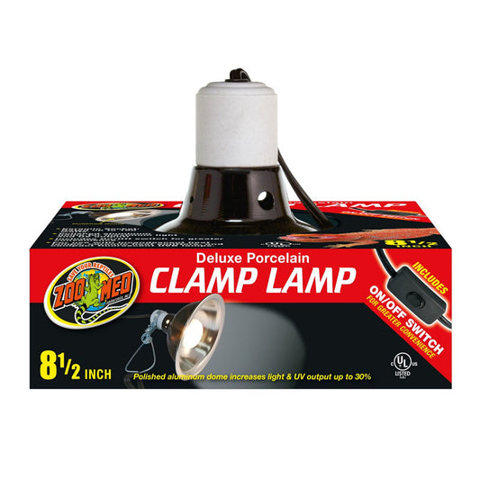 ZooMed Deluxe Porcelain Clamp Lamp 8.5"