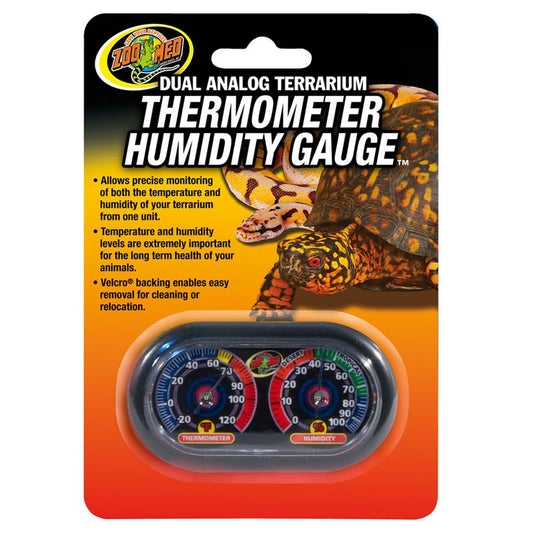 ZooMed Economy Dual Analog Therm/Humid Gauge
