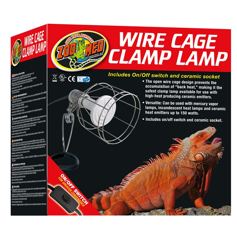 ZooMed Wire Cage Clamp Lamp