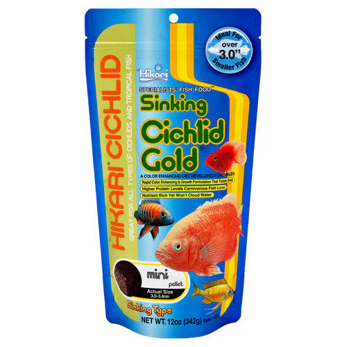 Hikari Sinking Cichlid Gold Mini Fish Food