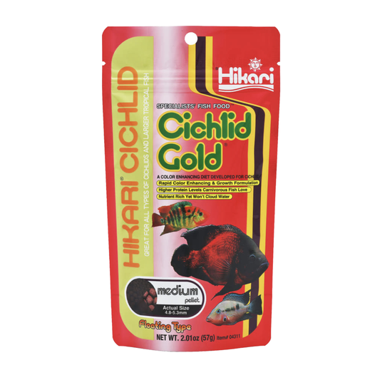 Hikari Cichlid Gold Fish Food (Medium Pellet)