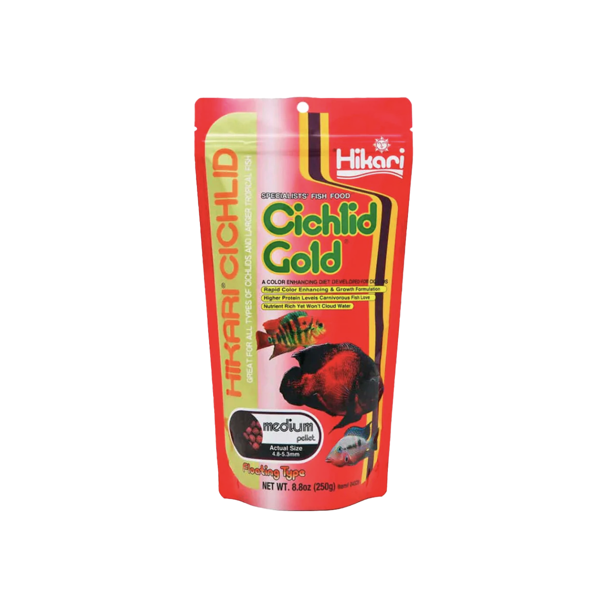 Hikari Cichlid Gold Fish Food (Medium Pellet)