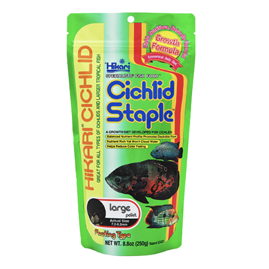 Hikari Cichlid Staple (Large Pellet) - 8.8 oz.