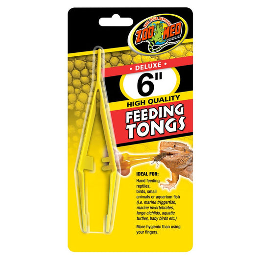 ZooMed Plastic Feeding Tongs 6"