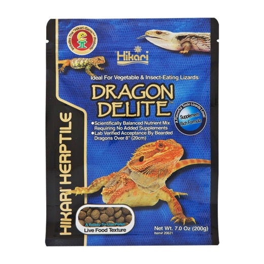 Hikari Dragon Delite Reptile Food - 7.0 oz.