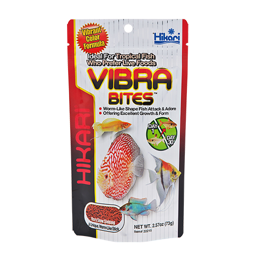 Hikari Vibra Bites Fish Food - 2.57 oz.